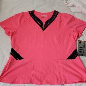 NWT Grey's Anatomy  scrub top